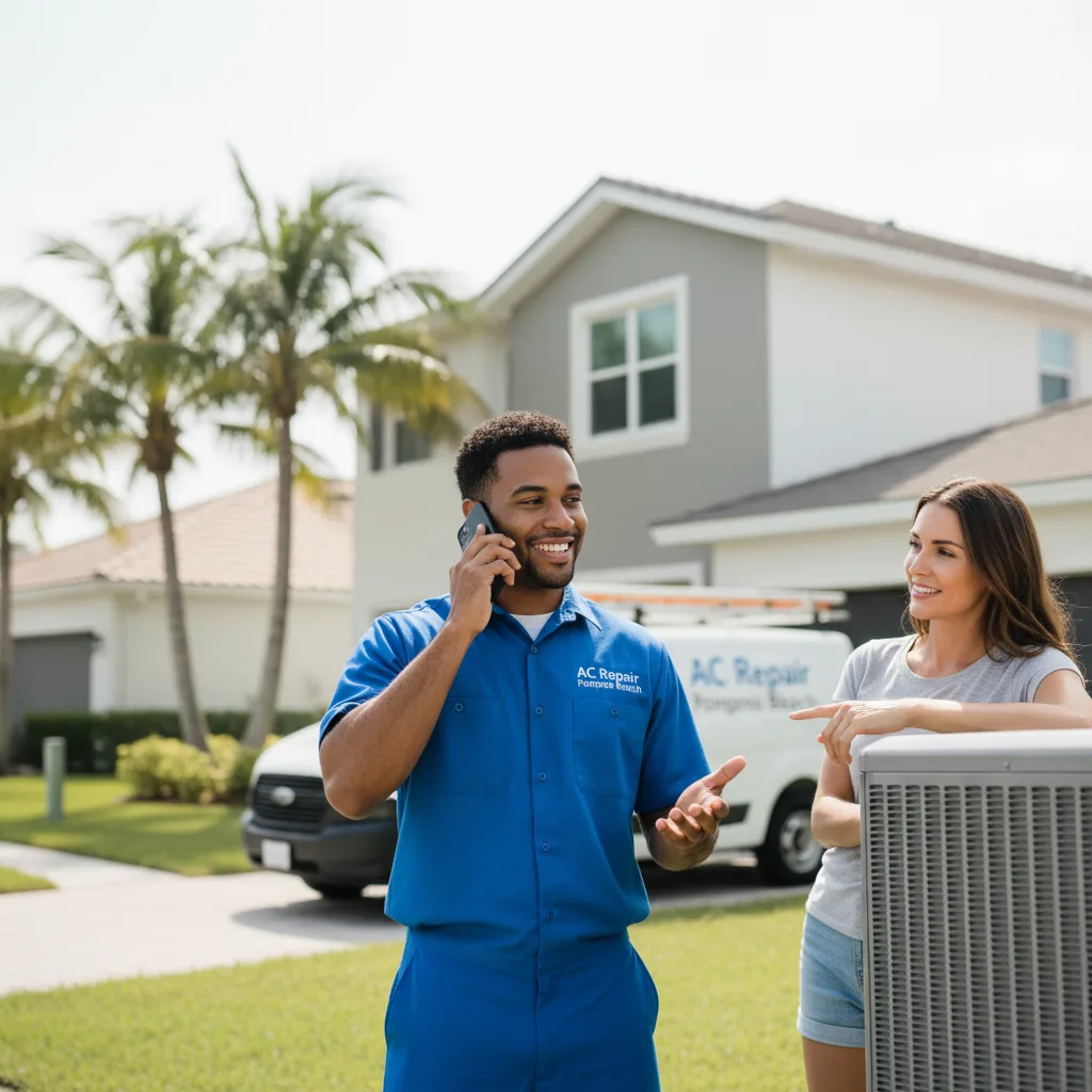 AC Repair Pompano Beach customer support in Eight Mile
